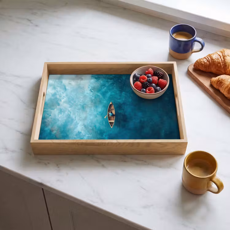 Plateau - Bateau - Eau - Bleu — 3