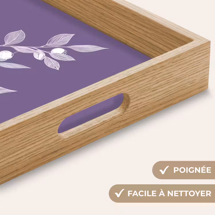 Plateau - Branche - Gracieuse - Feuilles - Minimaliste — 8
