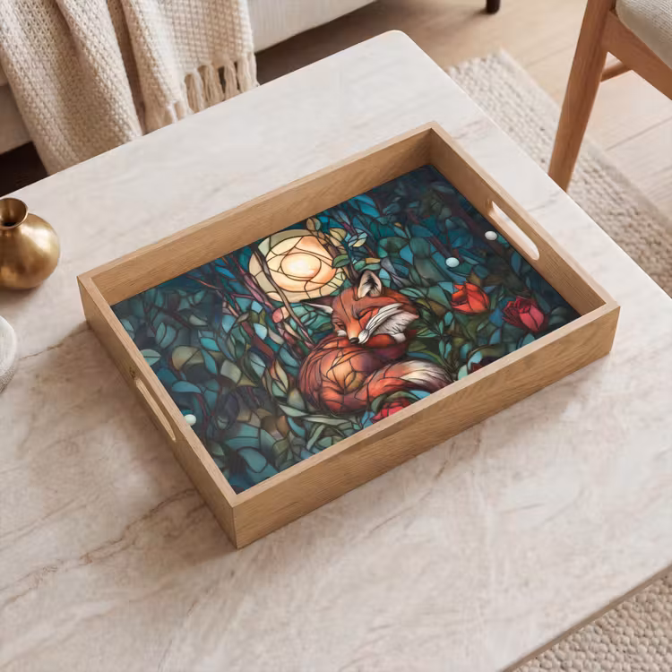 Plateau - Renard - Mosaïque - Forêt - Lune — 2