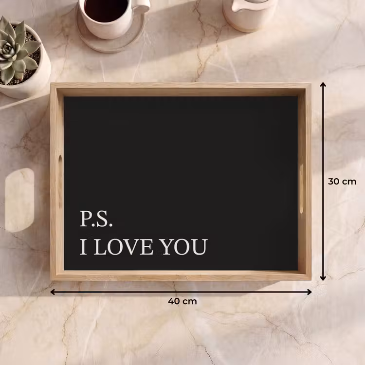 Plateau - Noir - Minimaliste - Valentin — 7