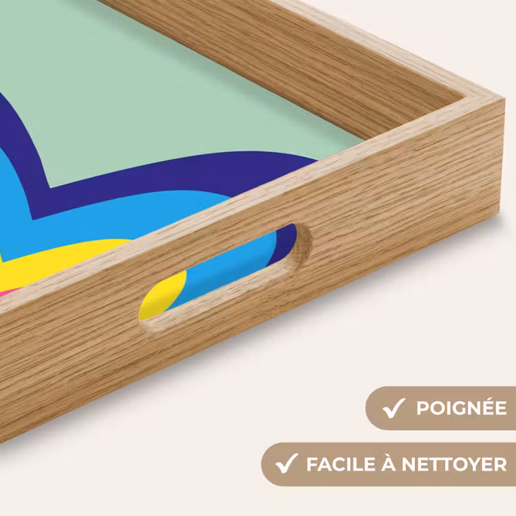 Plateau - Coeurs - Colorés - Valentin — 8