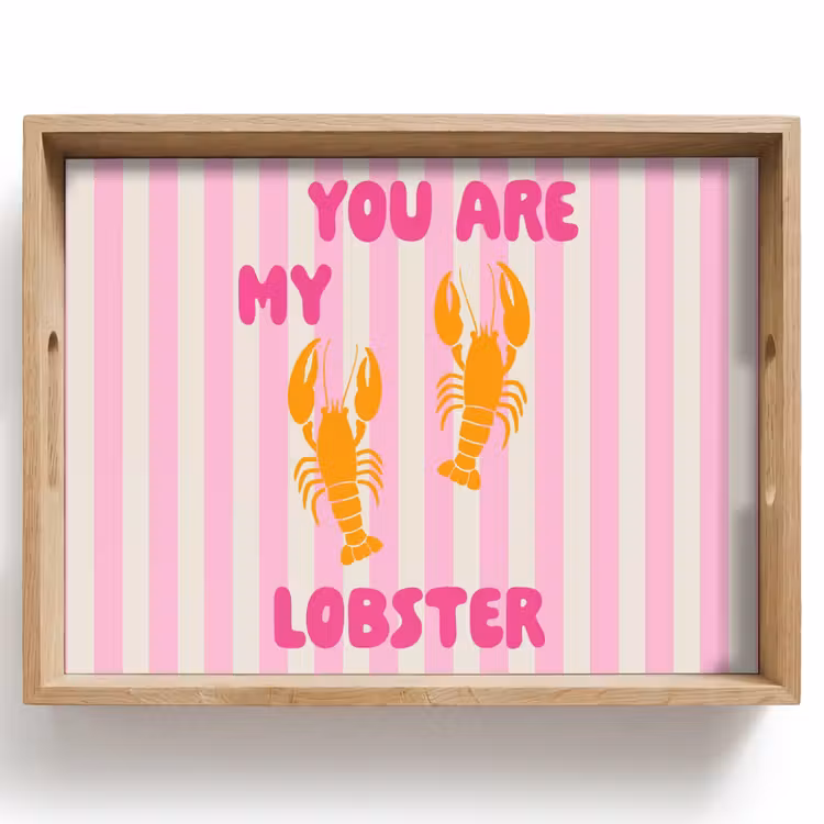 Plateau - Homard - Amour - Valentin — 1