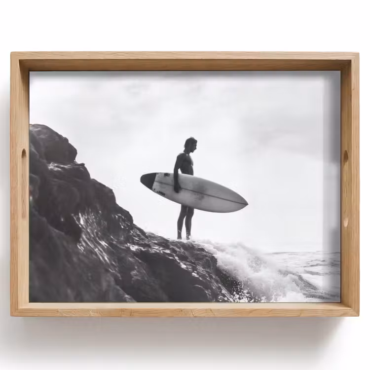 Plateau - Surfeur - Rock - Océan - Vagues — 1