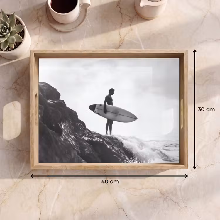 Plateau - Surfeur - Rock - Océan - Vagues — 7