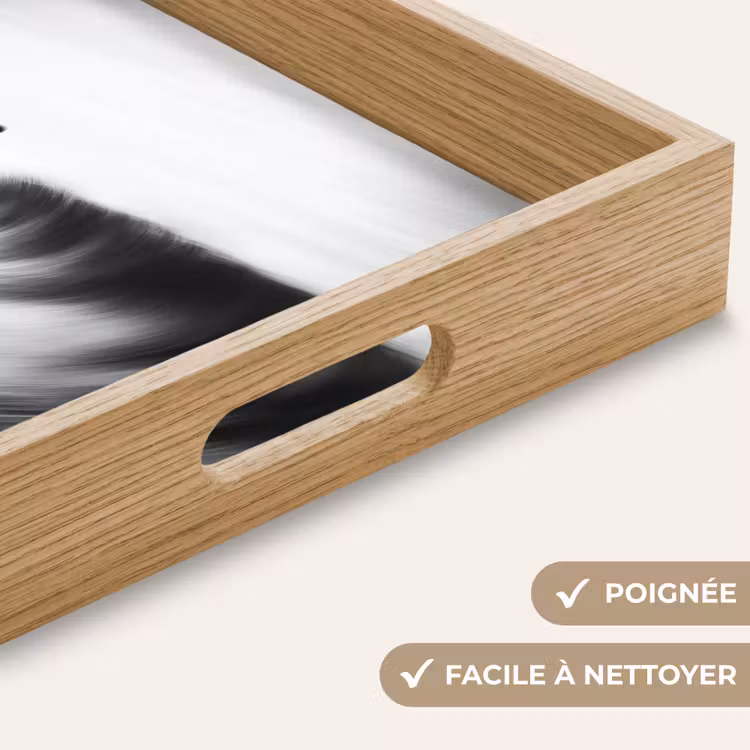 Plateau - Surfeur - Vague - Délavé - Noir — 8