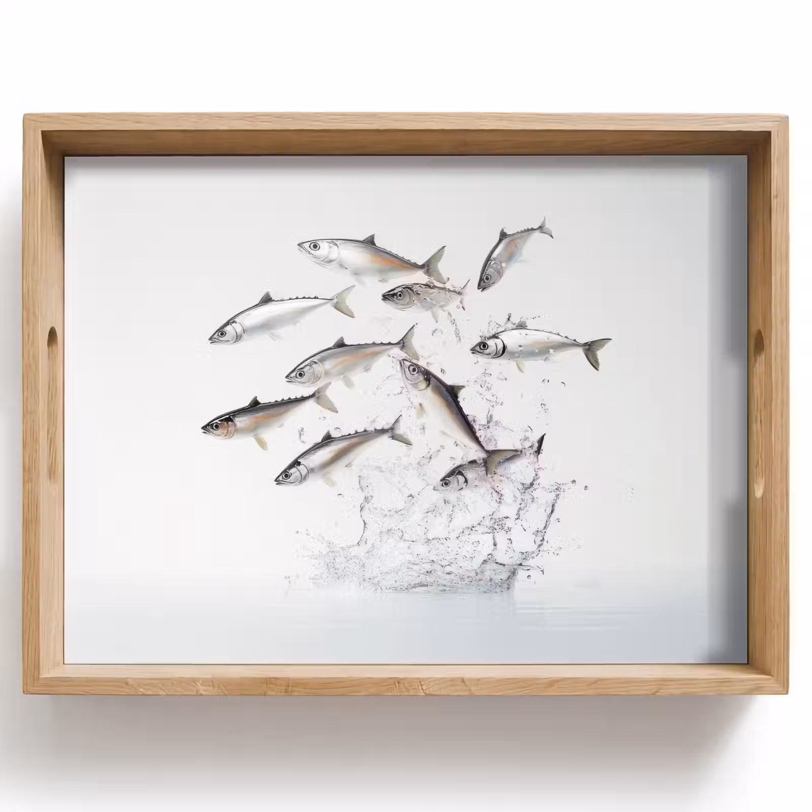 Plateau - Poisson - Eau - Blanc — 1