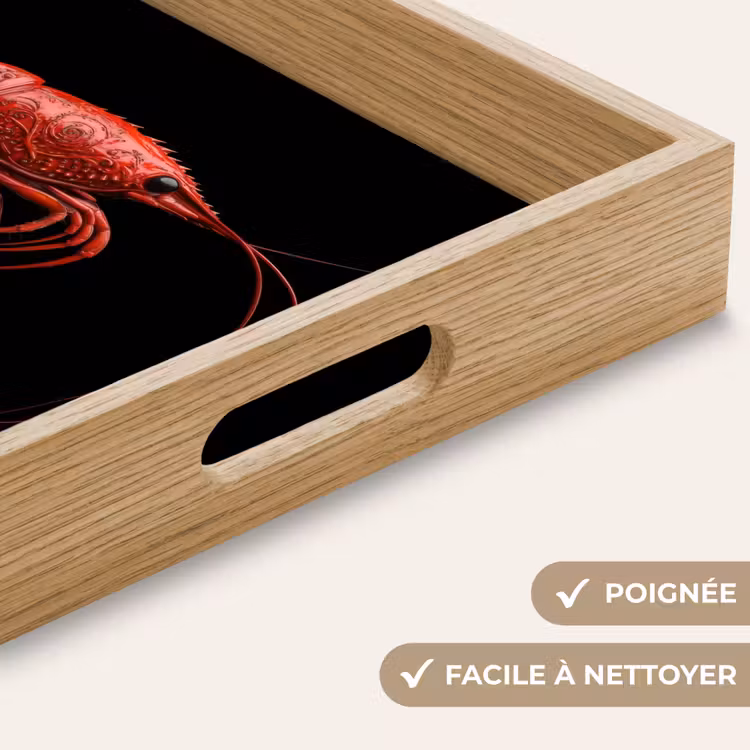 Plateau - Crevette - Rouge - Animaux — 8