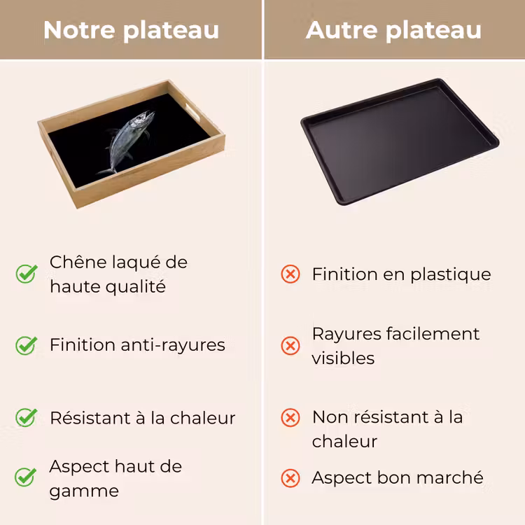 Plateau - Maquereau - Poisson - Noir — 9
