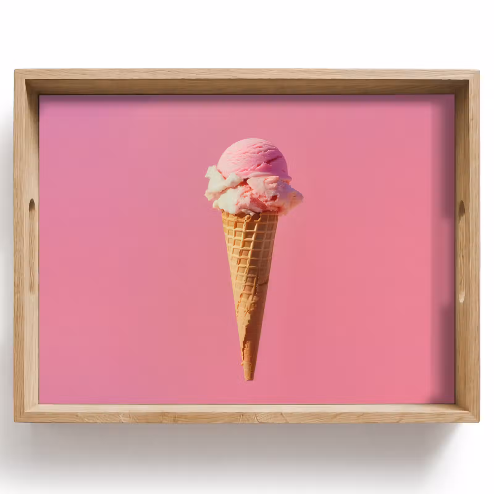 Plateau - Horn - Cuillère à glace - Rose — 1