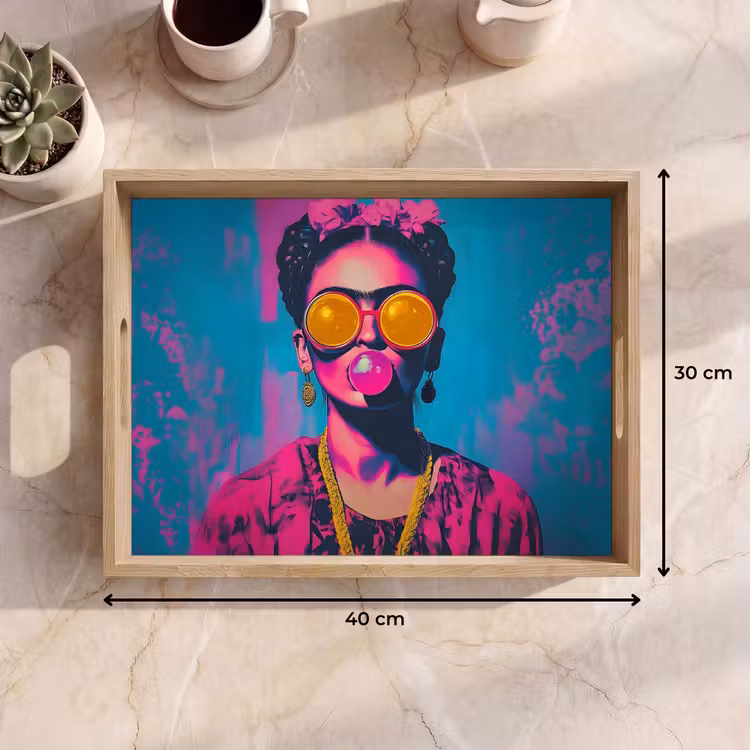 Plateau - Femme - Chewing-gum - Lunettes de soleil - Orange — 7