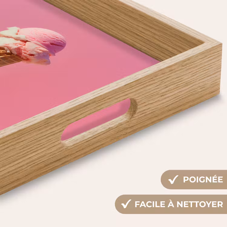 Plateau - Horn - Cuillère à glace - Rose — 8