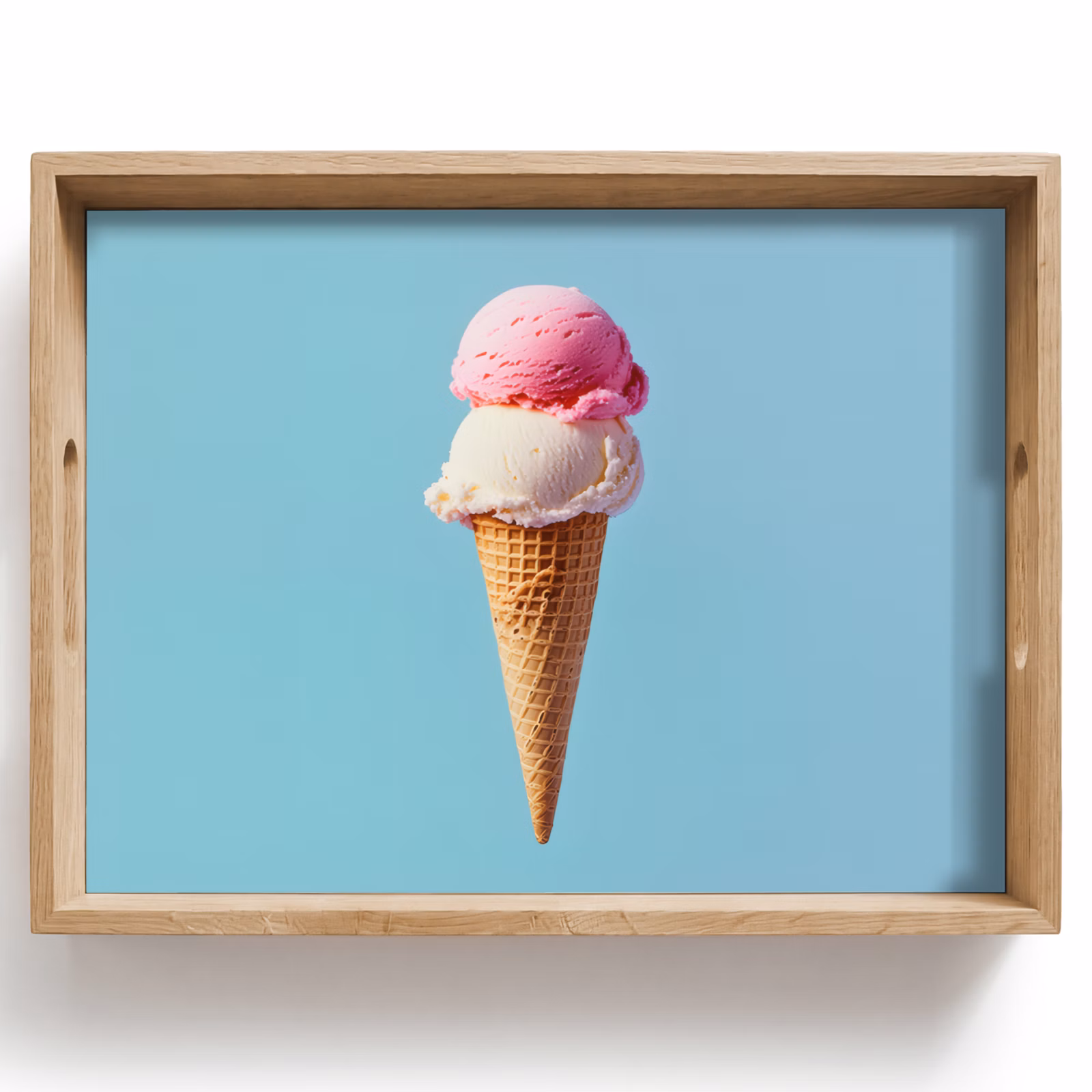 Plateau - Pelle à glace - cône - Bleu — 1