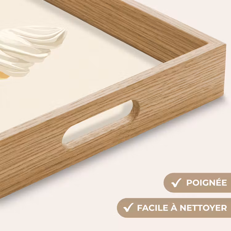 Plateau - Cornet de glace - Blanc — 8