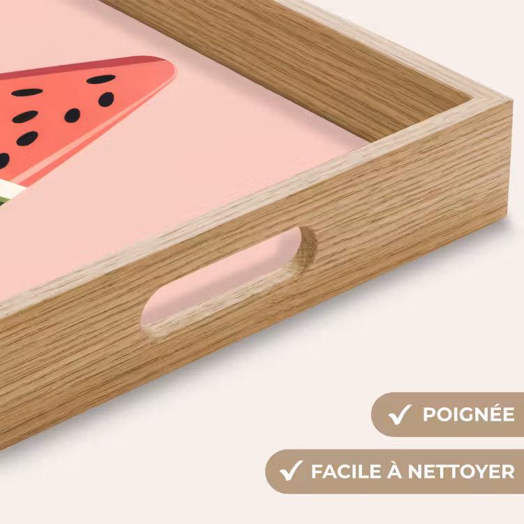 Plateau - Pastèque - Glace - Pépins - Rouge — 8