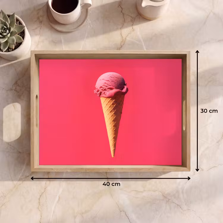 Plateau - Pelle à glace - Rose - Corne — 7