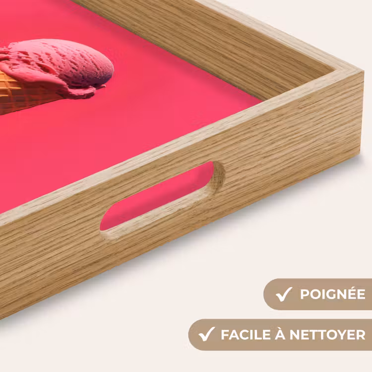 Plateau - Pelle à glace - Rose - Corne — 8