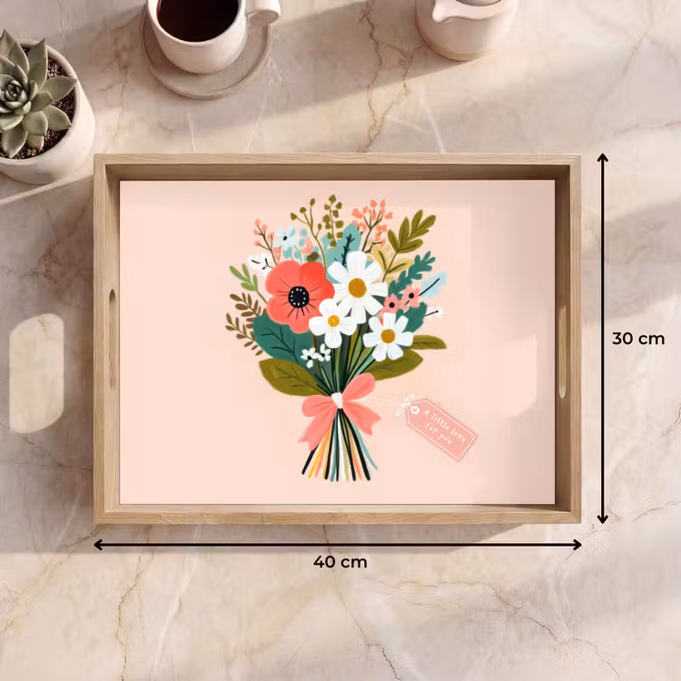 Plateau - Bouquet - Noeud - Carte - Citation — 7