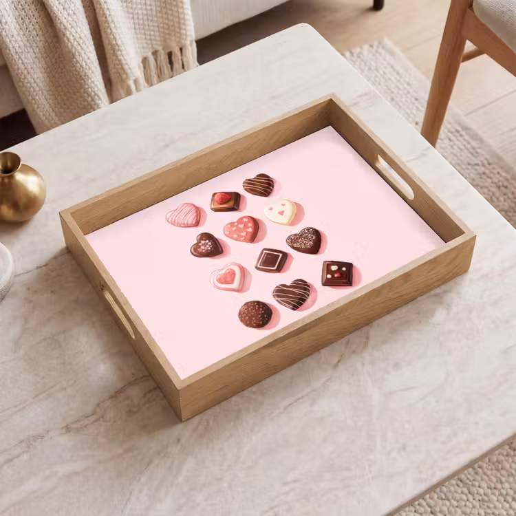 Plateau - Chocolats - En forme de cœur - Chéri(e) — 2