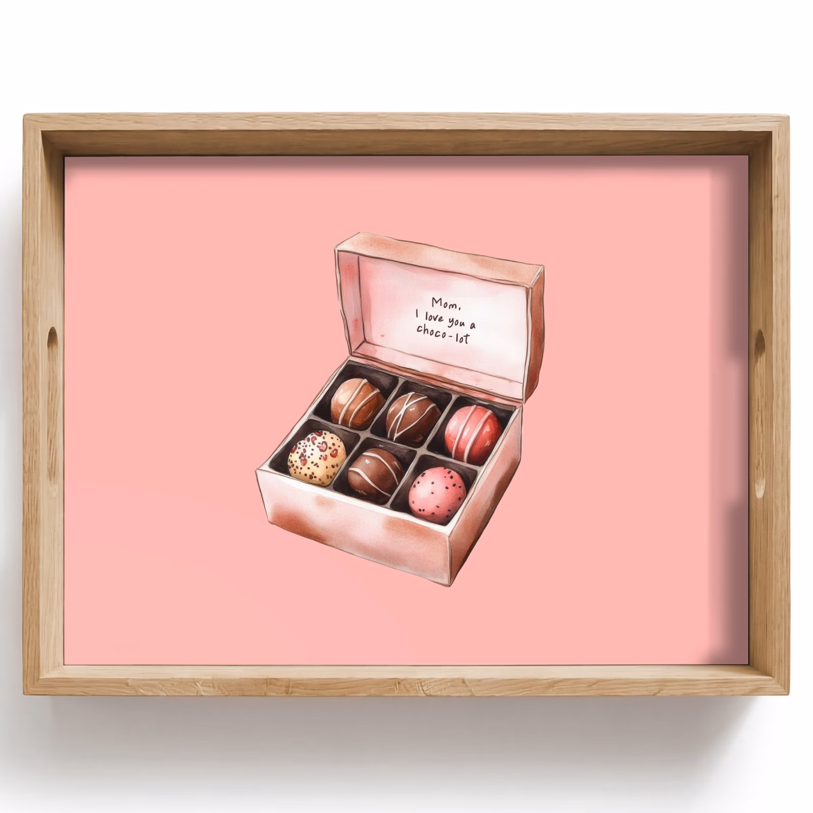 Plateau - Boîte - Bonbons - Aimer - Texte — 1