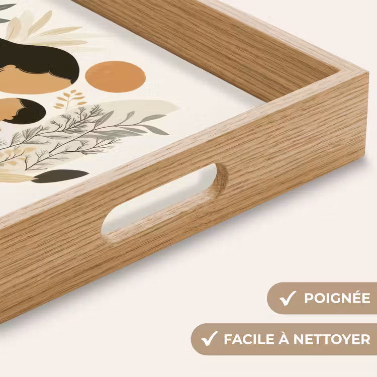 Plateau - Illustration - Mère - Enfant - Amour — 8
