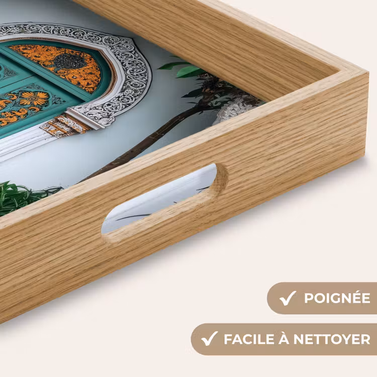 Plateau - Porte - Motifs - Plantes — 8