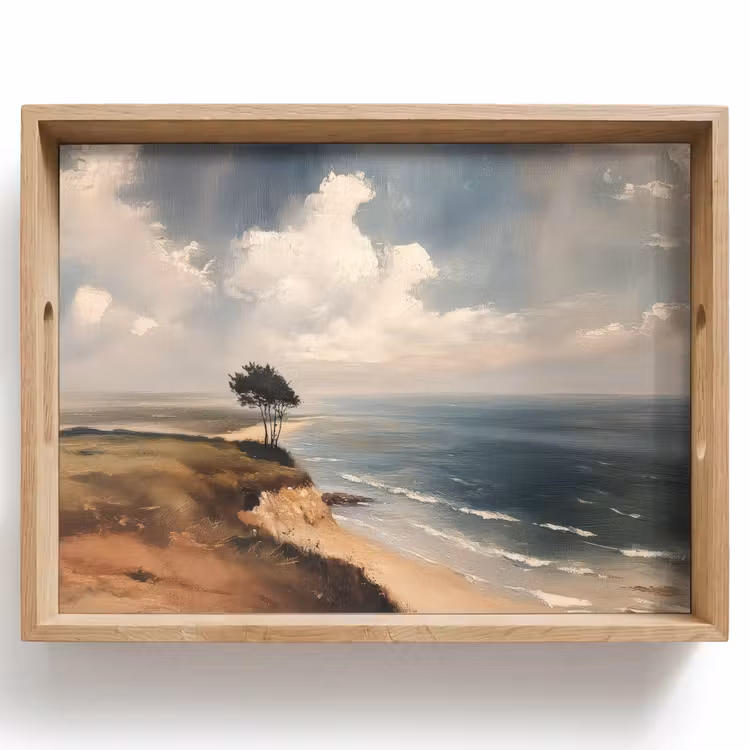 Plateau - Falaise - Mer - Arbre — 1