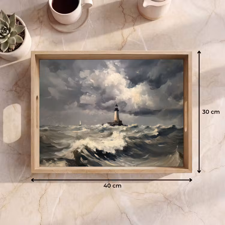 Plateau - Phare - Vagues - Tempête — 7