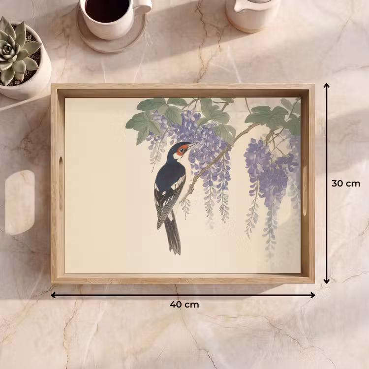 Plateau - Pic - Fleurs - Violet — 7