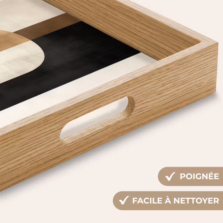 Plateau - Géométrique - Formes - Blanc — 8