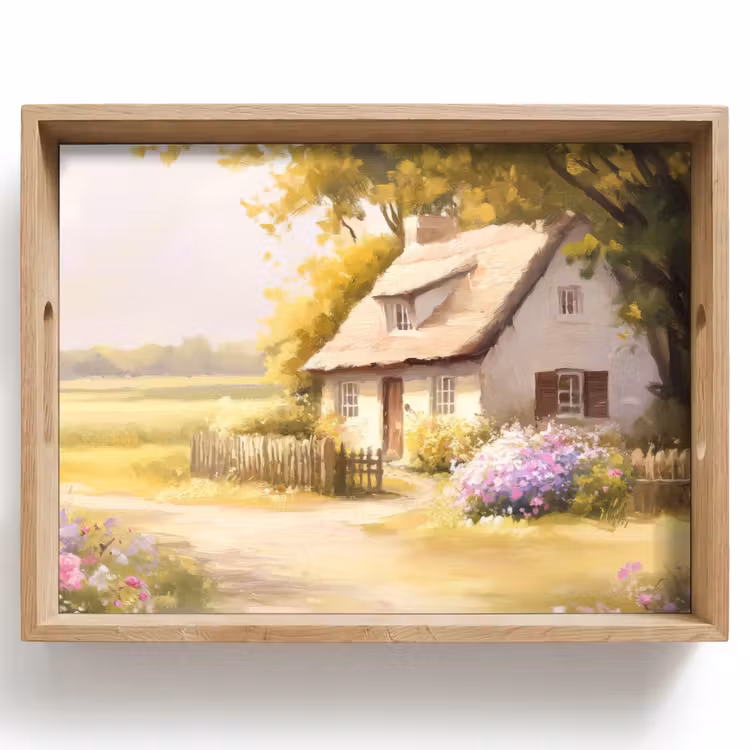 Plateau - Chalet - Bois - Fleurs — 1
