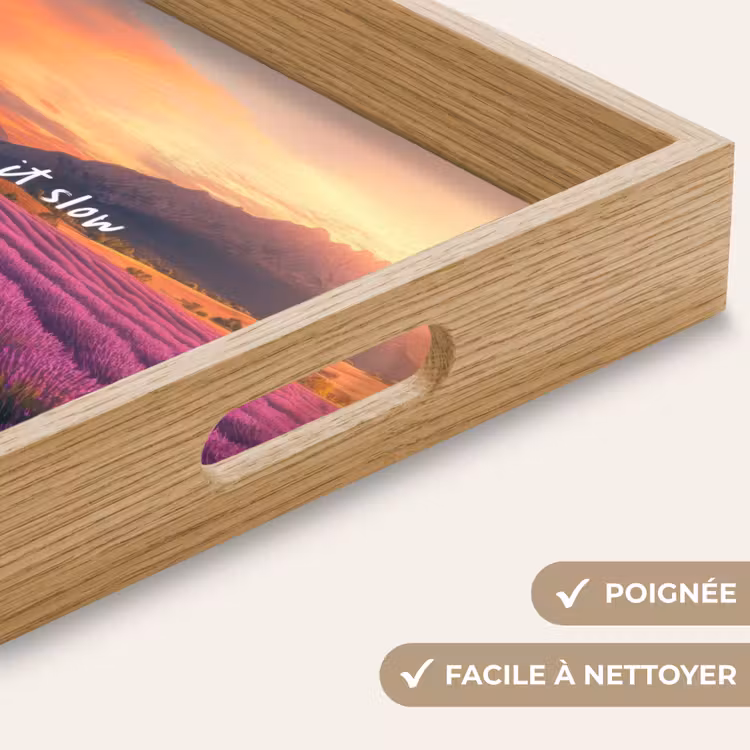 Plateau - Champ de lavande - Citation - Coucher de soleil — 8