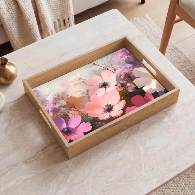 Plateau - Fleurs - colorées - floraison — 2