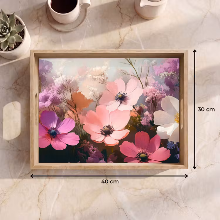 Plateau - Fleurs - colorées - floraison — 7