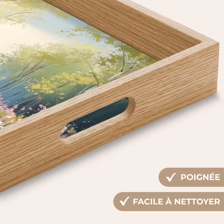 Plateau - Forêt - Style de peinture - Coloré — 8