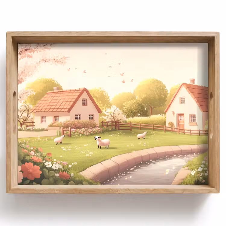 Plateau - Mouton - gîte - campagne — 1