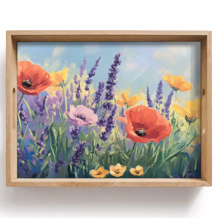 Plateau - Prairie - Fleurs - Coloré — 1