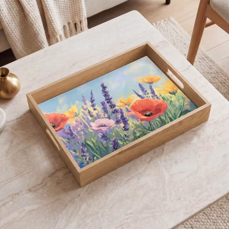 Plateau - Prairie - Fleurs - Coloré — 2