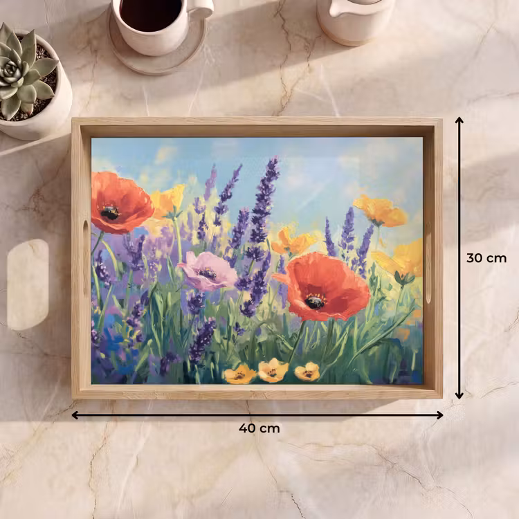 Plateau - Prairie - Fleurs - Coloré — 7