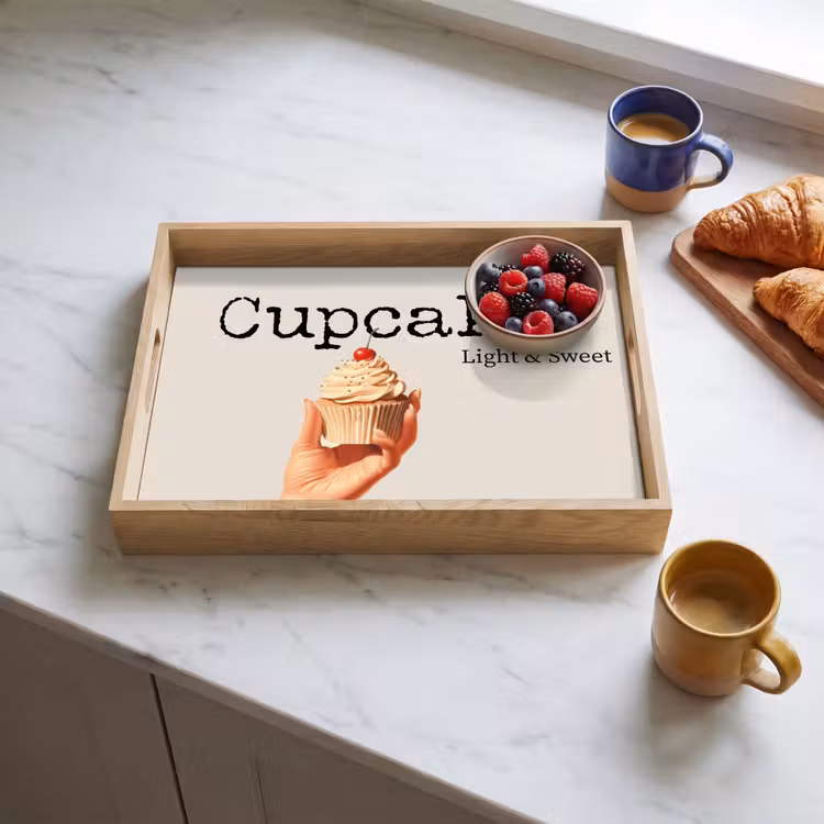 Plateau - Cupcake - Sucré - Cerise — 3