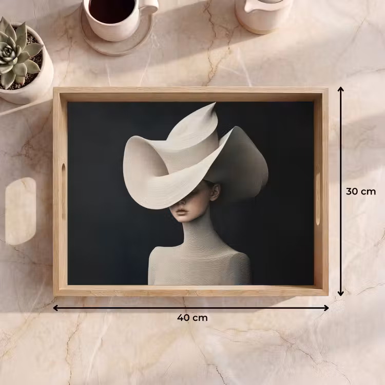 Plateau - Femme - Ondulée - Chapeau — 7