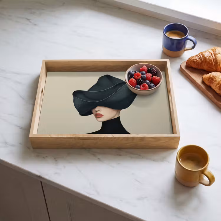 Plateau - Femme - Vert - Chapeau — 3