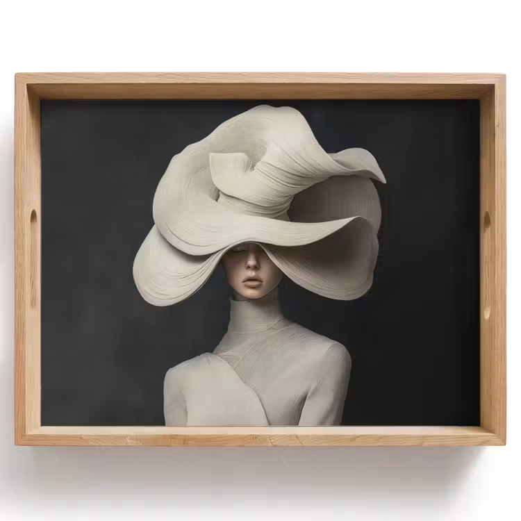 Plateau - Moderne - Femme - Chapeau — 1