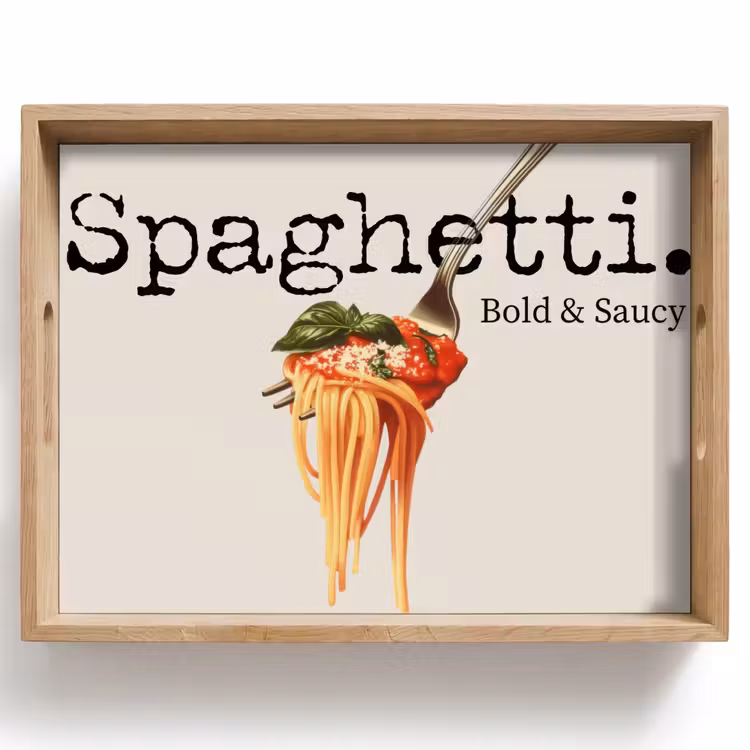Plateau - Spaghetti - sauce tomate - parmesan — 1