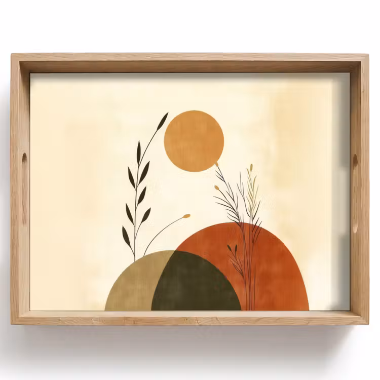 Plateau - Plantes - Abstrait - Formes — 1