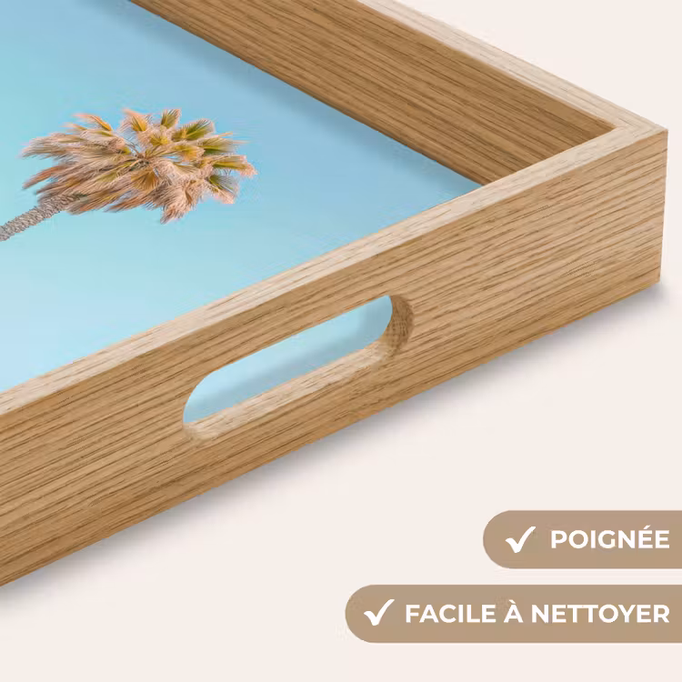 Plateau - Palmier - Maison de plage - Rose — 8