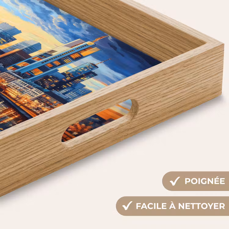 Plateau - Coucher de soleil Francfort - Ville - Skyline - Eau — 8