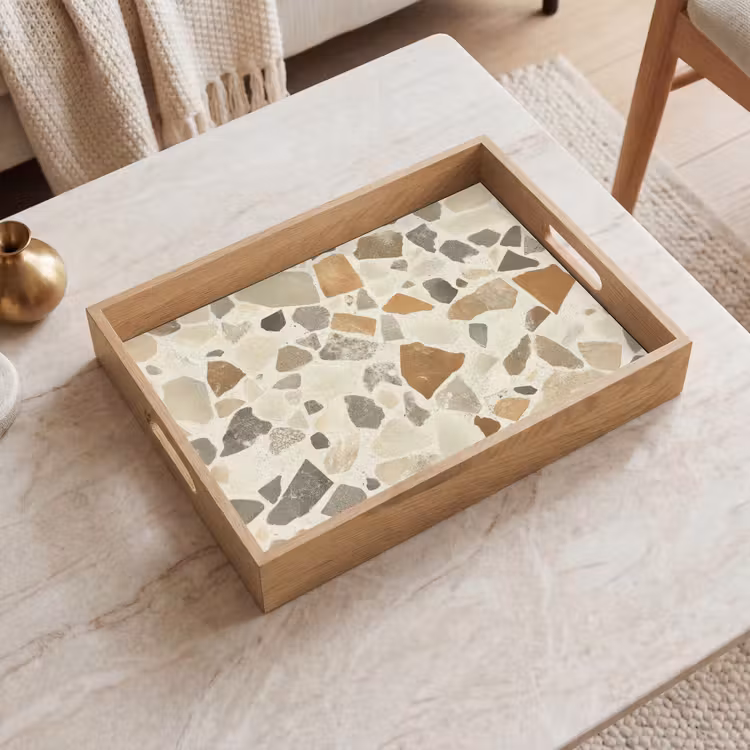 Plateau - Pierres - Terrazzo - Décoration - Carreaux — 2