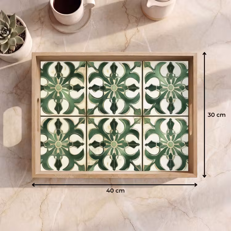 Plateau - Intérieur - Céramique - Décoration - Espagnol — 7
