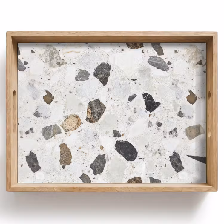 Plateau - Marbre - Terrazzo - Décoration - Architecture d'intérieur — 1