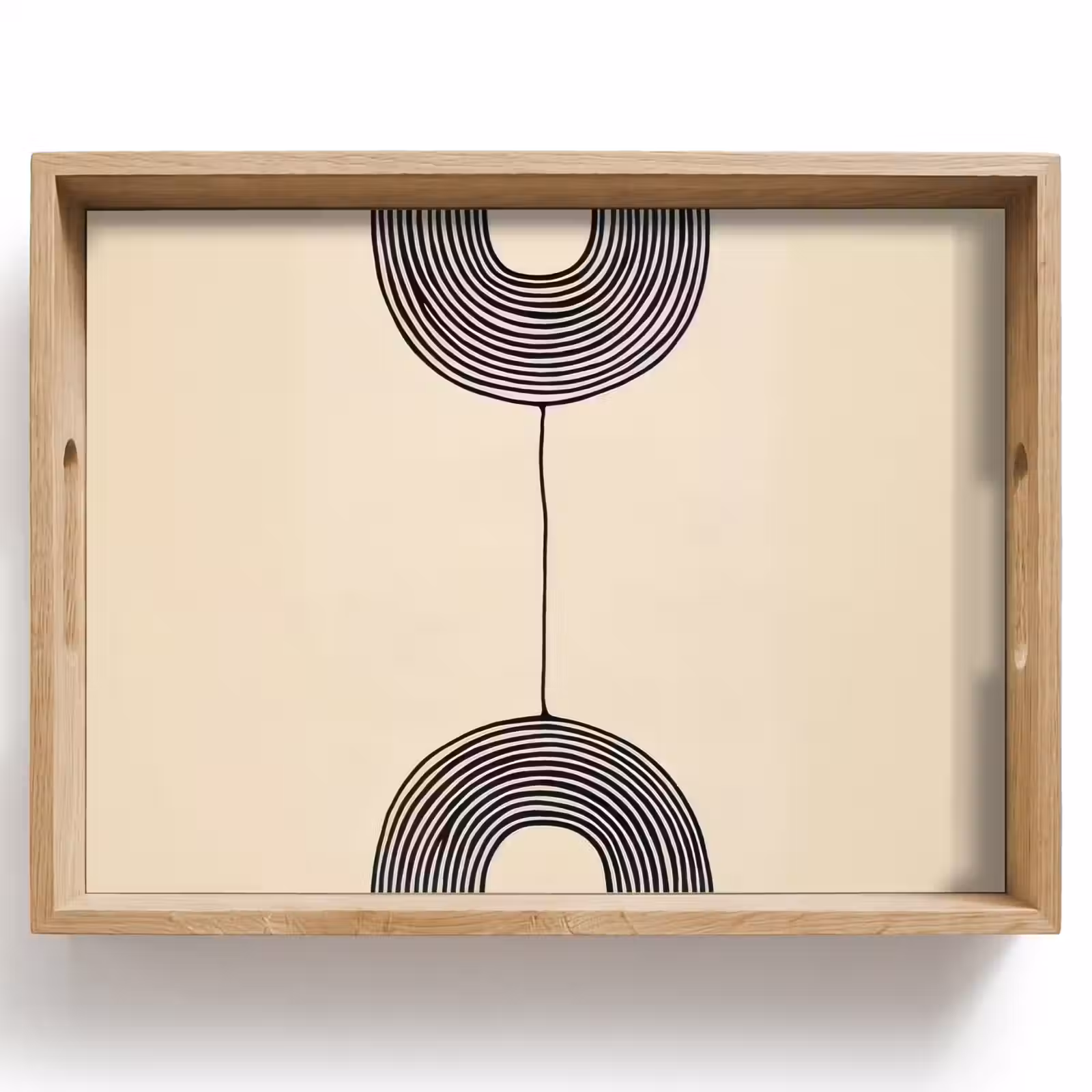 Plateau - Arcs géométriques - Minimaliste - Symétrique — 1